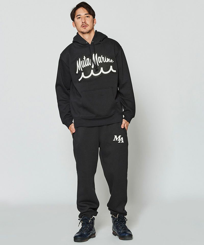 ACANTHUS(アカンサス)】muta Script Logo Hooded Sweatshirts パーカー