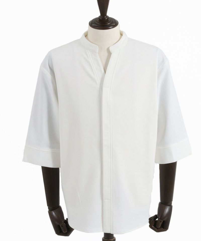 Magine(マージン)】Skipper & fly front design 3-4 Sleeve