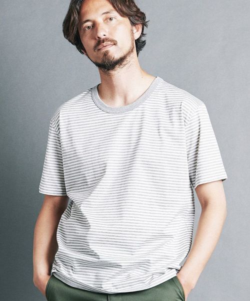 30%OFF【Magine(マージン)】CTN SILKET BORDER TEE S-S Tシャツ(2322-018) | CAMBIO カンビオ