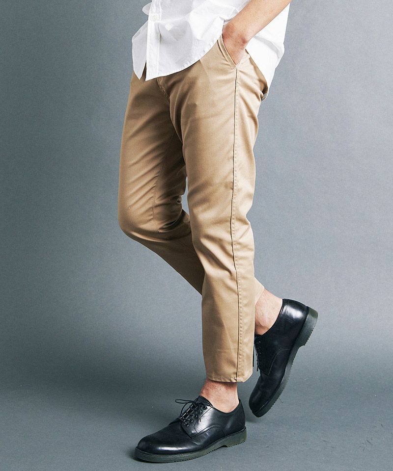 30%OFF【Magine(マージン)】T-C TWILL STRETCH CROPPED PANTS