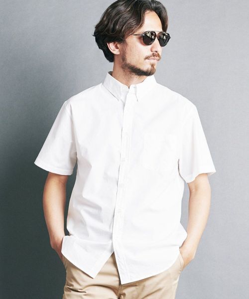 【Magine(マージン)】 CTN TYPEWRITER BASIC B.D SHIRTS S-S ボタンダウンシャツ(2421-003)