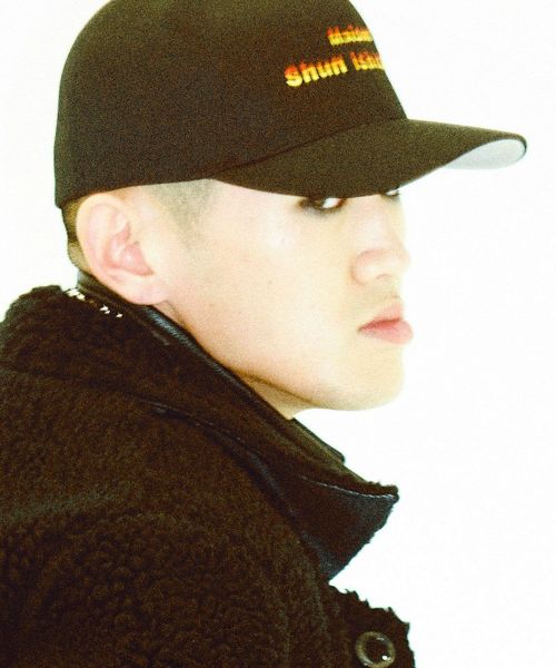 【MAISON SHUN ISHIZAWA(メゾン シュン イシザワ)】MSI Fire Rogo Cap キャップ(24AW013-HT-38)