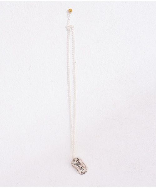 50%OFF【EFFECTEN(エフェクテン)】UTILITY Dogtag Chain Necklace (1set)(efdbdg-38-2)