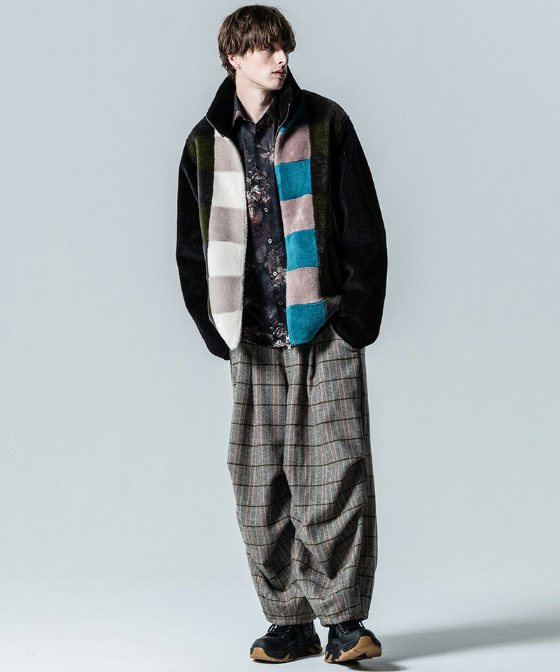 glamb(グラム)】Reversible Boa Jacket リバーシブルボアジャケット