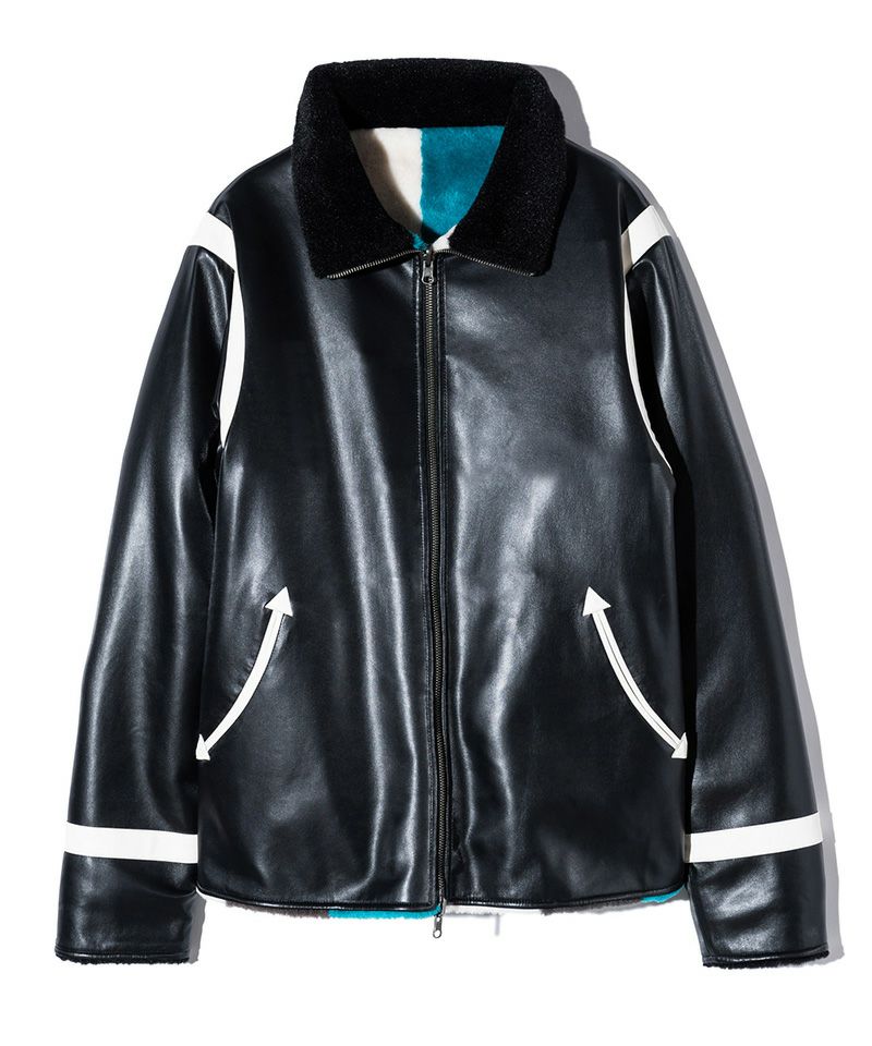 glamb グラム　フシグロリバーシブルスカジャケット 楽天市場】【glamb(グラム)】Fushiguro reversible ska JKT フシ