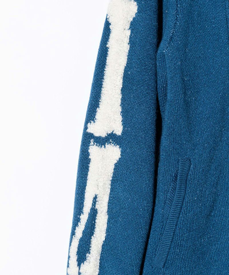 glamb(グラム)】Knit Riders Jacket ニットライダースジャケット