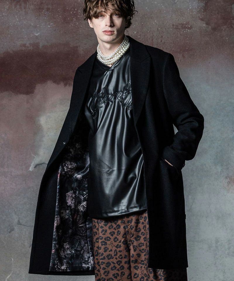 30%OFF【glamb(グラム)】No Button Chester Coat ノーボタンチェスター