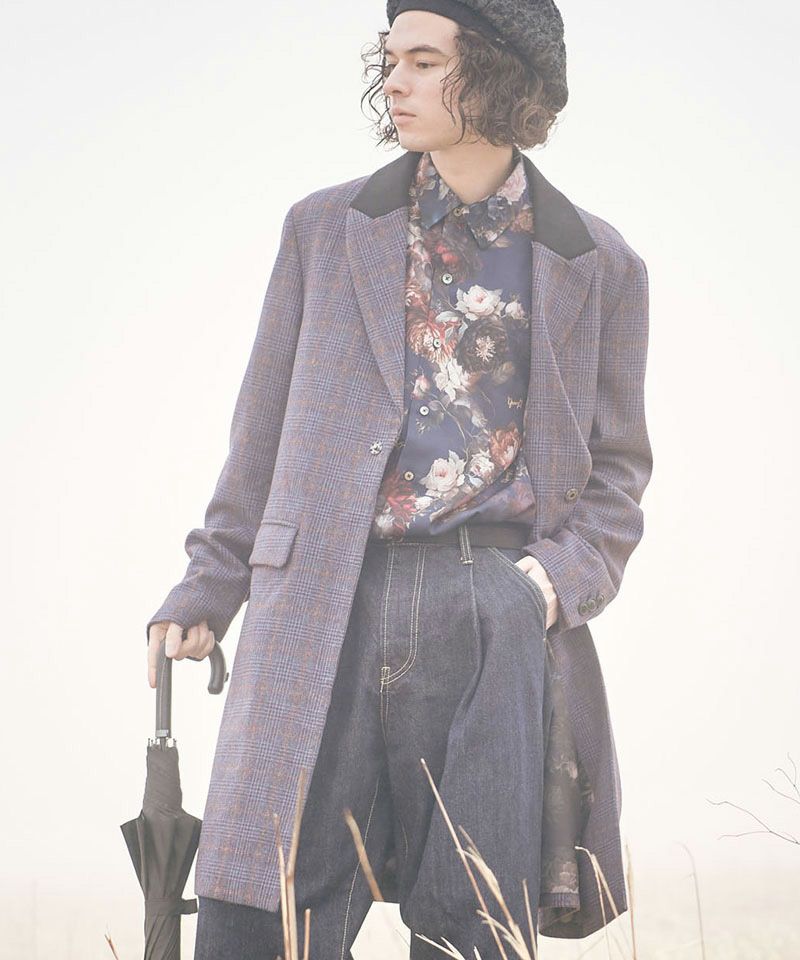 glamb グラム　チェスターコート　Lサイズ Tabbed Chester Coat / タブドチェスターコート（チェスター