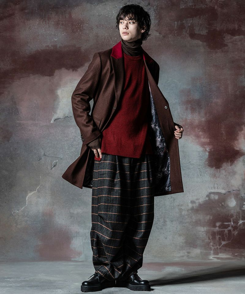 30%OFF【glamb(グラム)】No Button Chester Coat ノーボタンチェスター