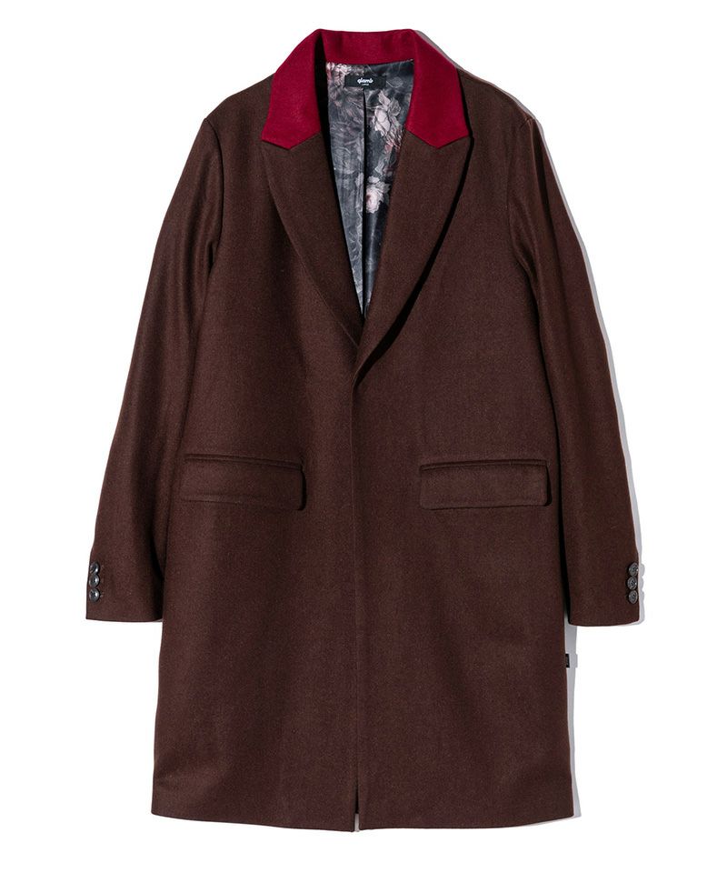20%OFF【glamb(グラム)】No Button Chester Coat ノーボタンチェスター