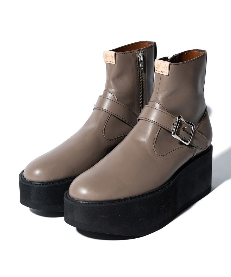 glamb(グラム)】Platform Short Engineer Boots プラットフォーム 