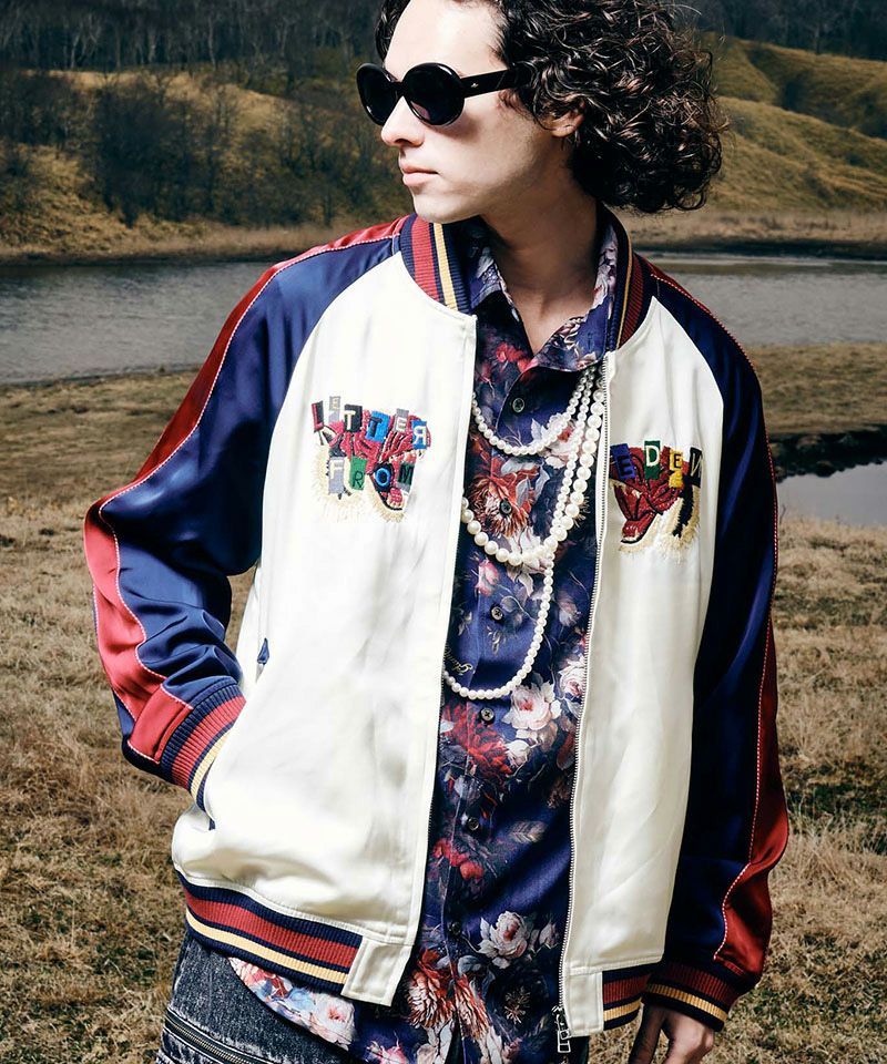 glamb(グラム)】Noize Ska Jumper ノイズスカジャンパー(GB0324-JKT02