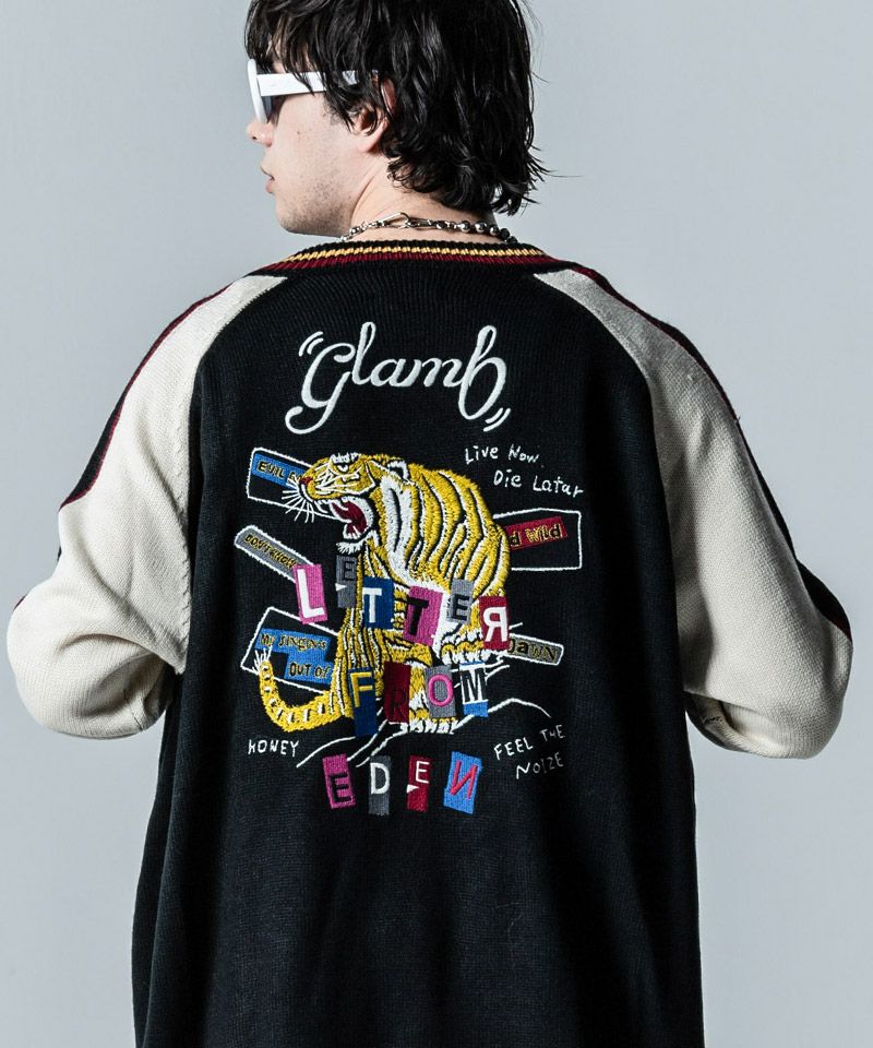 glamb(グラム)】Noize Ska Cardigan ノイズ スカ カーディガン(GB0324