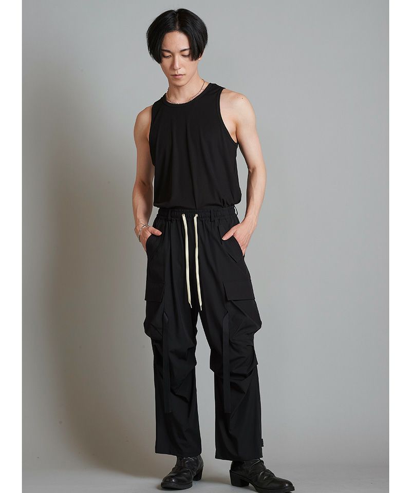 【送料&関税込】IRO Dalou Pant 30%OFF【NO ID.(ノーアイディー)】テックイージーワイドカーゴPT パンツ