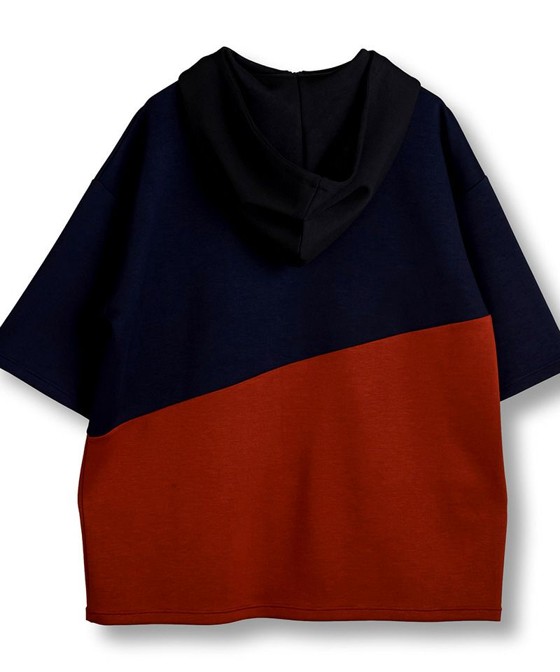 50%OFF【NO ID.(ノーアイディー)】ﾁｪﾝｼﾞﾝｸﾞﾊｰﾌZIPﾊﾟｰｶ(854006