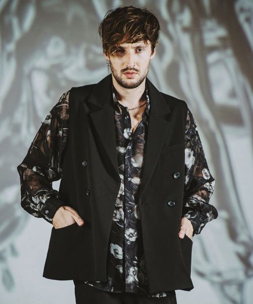 50%OFF【NO ID.(ノーアイディー)】ﾀﾞﾌﾞﾙﾌﾞﾚｽﾄﾉｰｽﾘｰﾌﾞJKT ジャケット(454006-785J)