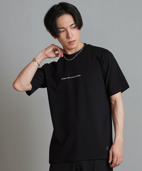 30%OFF【NO ID.(ノーアイディー)】ｴﾝﾌﾞﾛｲﾀﾞﾘｰﾒｯｾｰｼﾞC-N-T Tシャツ(854006-781T)
