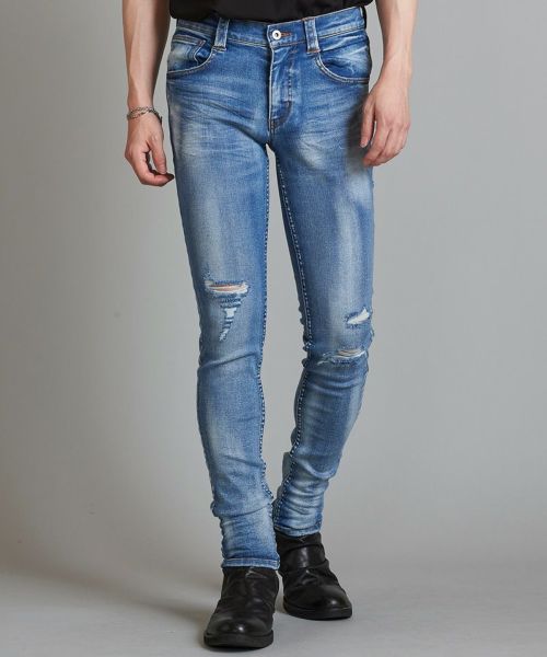 50%OFF【NO ID.(ノーアイディー)】ｱﾙﾃｨﾒｯﾄｽﾄﾚｯﾁﾃﾞﾆﾑﾀﾞﾒｰｼﾞｽｷﾆｰPT パンツ(854777-778P)