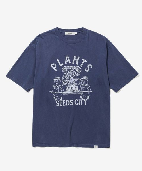 【rehacer(レアセル)】Plant Company Fade CS Tシャツ(01242000023)