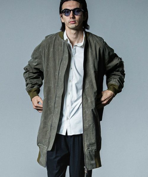 RESOUND CLOTHING(リサウンドクロージング)】【予約販売9月下旬～10月上旬入荷】David COAT フライトジャケット  コート(RC33-JK-004-b) | CAMBIO カンビオ