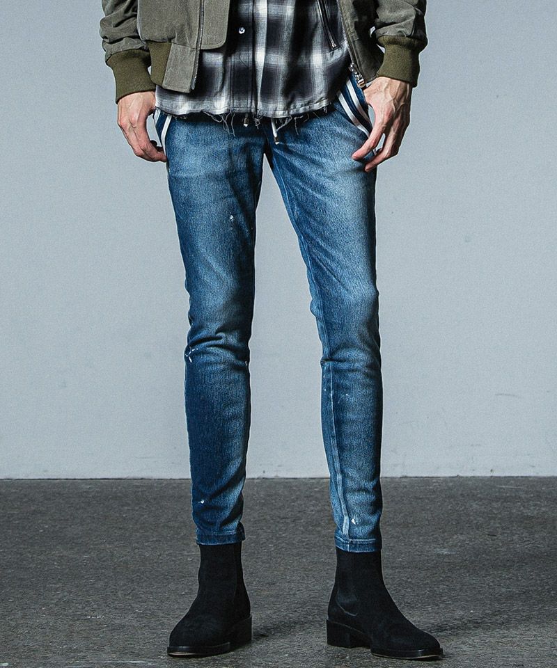 RESOUND CLOTHING(リサウンドクロージング)】EX denim jersey