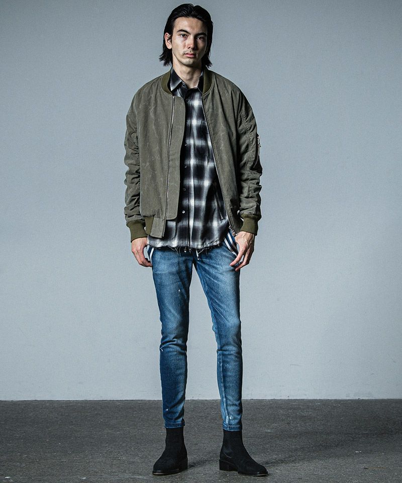 RESOUND CLOTHING(リサウンドクロージング)】EX denim jersey