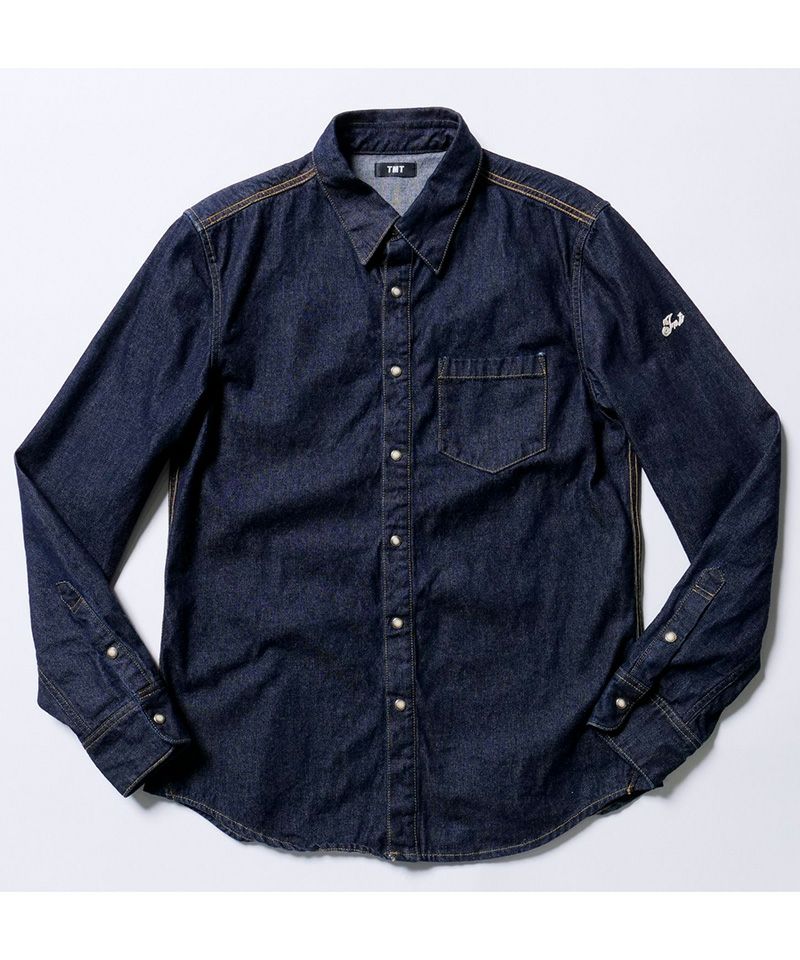 TMT(ティーエムティー)】10oz DENIM SHIRTS デニムシャツ(TSH-F2401) | CAMBIO カンビオ