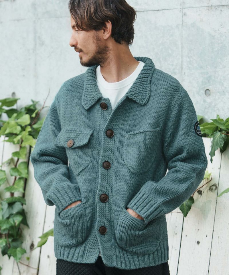 CAMBIO(カンビオ)】【HIMALAYAN CLIMBERS HAND-KNIT】手編み