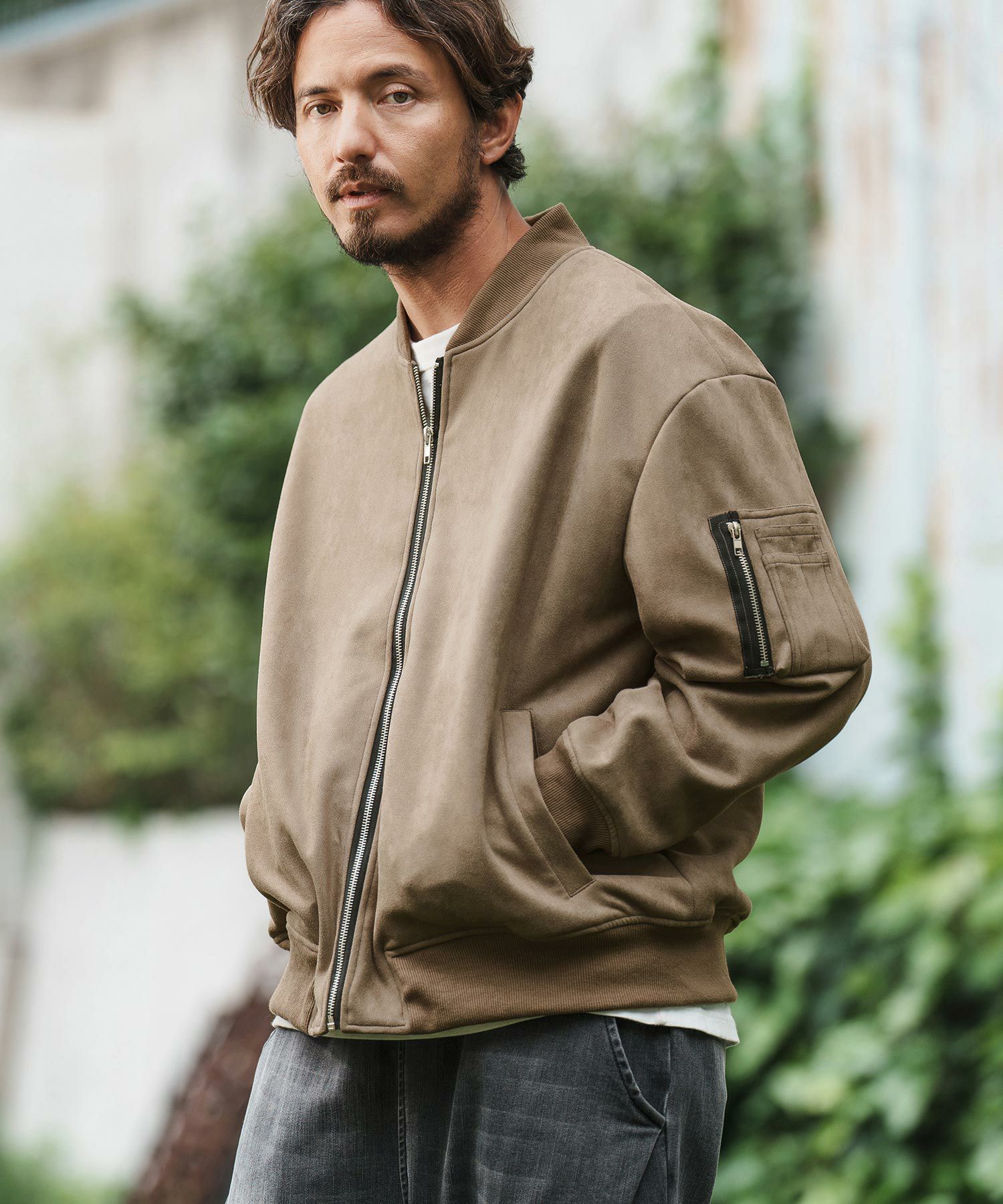 CAMBIO(カンビオ)】フェイクスウェードブルゾン(CMB-R0090) | CAMBIO  