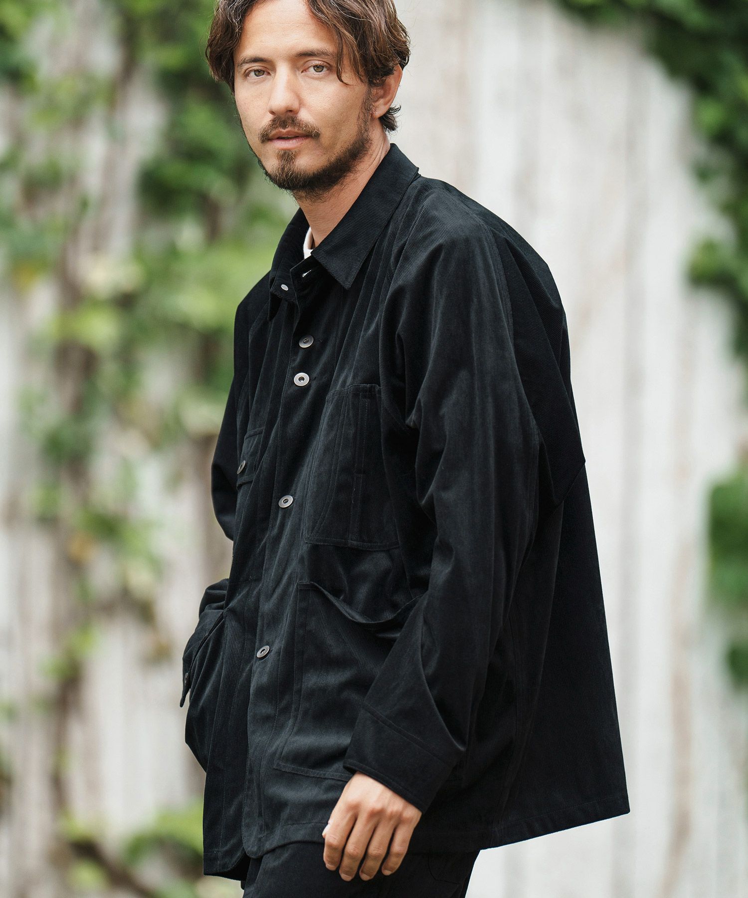 30%OFF【CAMBIO(カンビオ)】細畝コーデュロイシャツジャケット(CMB 