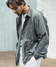 30%OFF【CAMBIO(カンビオ)】細畝コーデュロイシャツジャケット