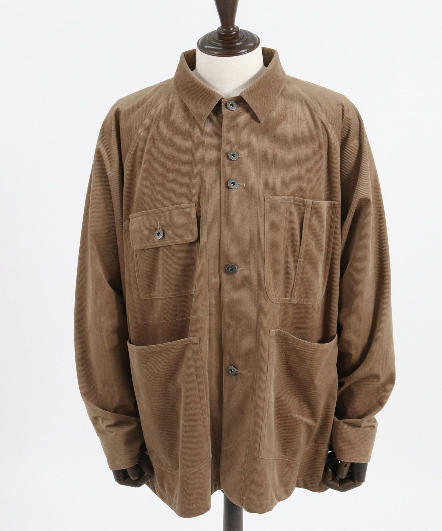 30%OFF【CAMBIO(カンビオ)】細畝コーデュロイシャツジャケット(CMB 