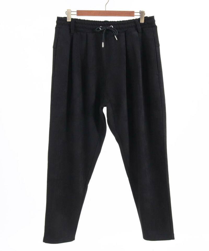 CAMBIO(カンビオ)】Suede Ponti Cut Pants サルエル テーパード
