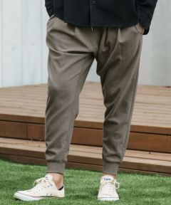 CAMBIO(カンビオ)】Slightly Brushed TR Jogger Pants ジョガー