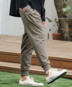 【CAMBIO(カンビオ)】Slightly BRUSHED TR Jogger PANTS ジョガーパンツ(A3