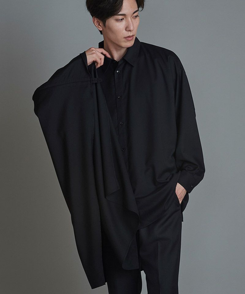20%OFF【NO ID.(ノーアイディー)】ｱｼﾝﾒﾄﾘ-ﾎﾟﾝﾁｮSH シャツ(455006