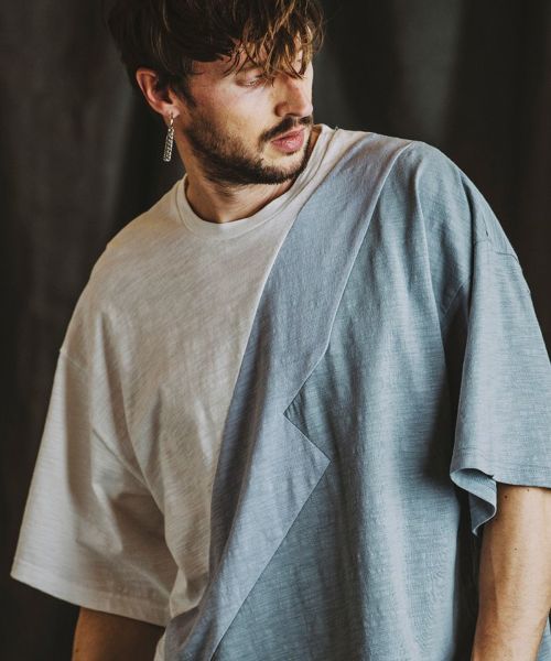 50%OFF【NO ID.(ノーアイディー)】ﾁｪﾝｼﾞﾝｸﾞBIG-T Tシャツ(855006-801T)