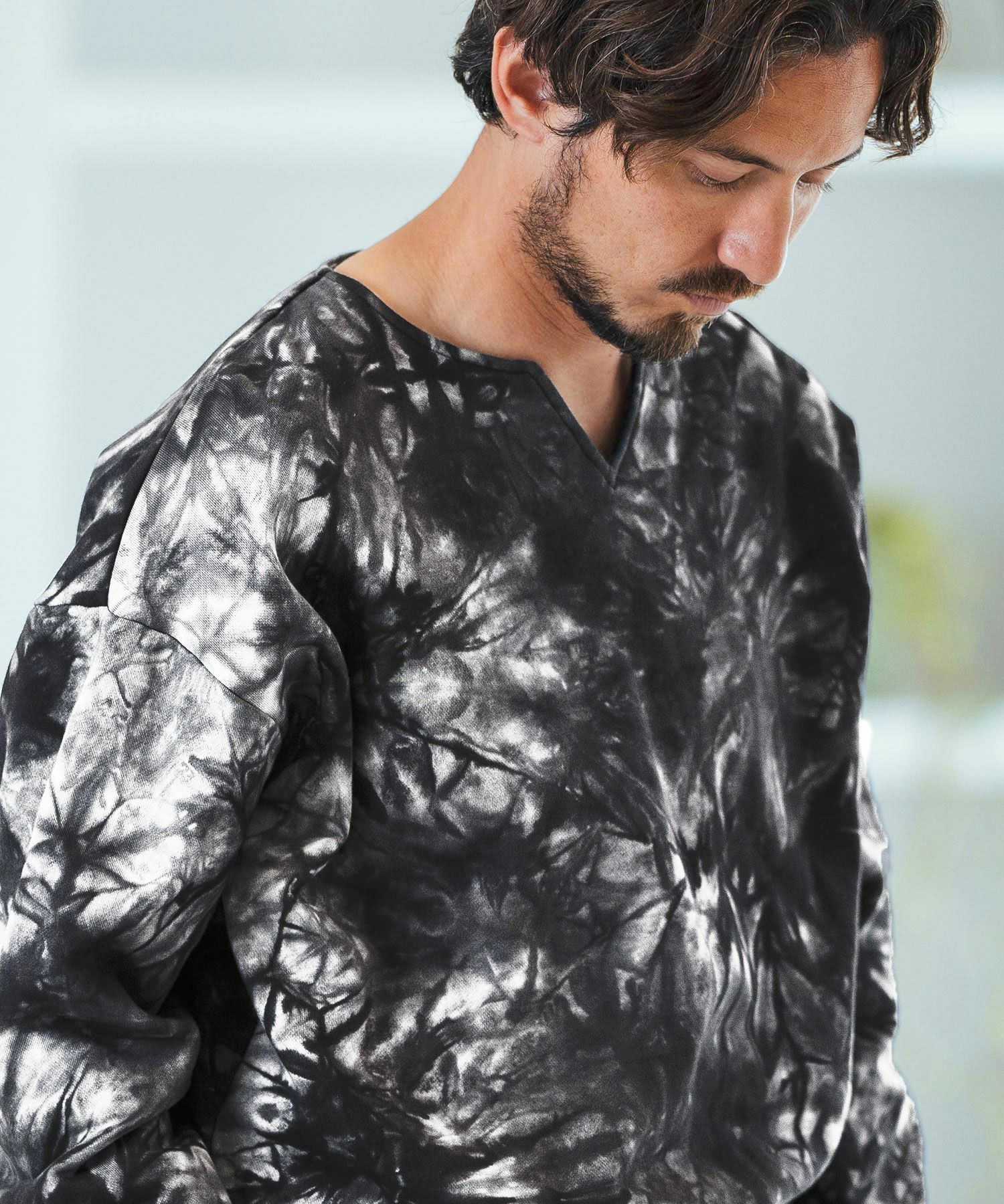 30%OFF【Magine(マージン)】Tie Dye Keyneck Sweatshirt スウェット