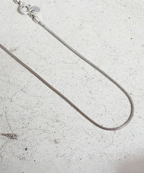 【VIVIFY(ビビファイ)】【予約販売ご注文から1ヶ月半後出荷】 Snake Chain Thin Necklace-80cm スネークチェーン(VFCL-009)