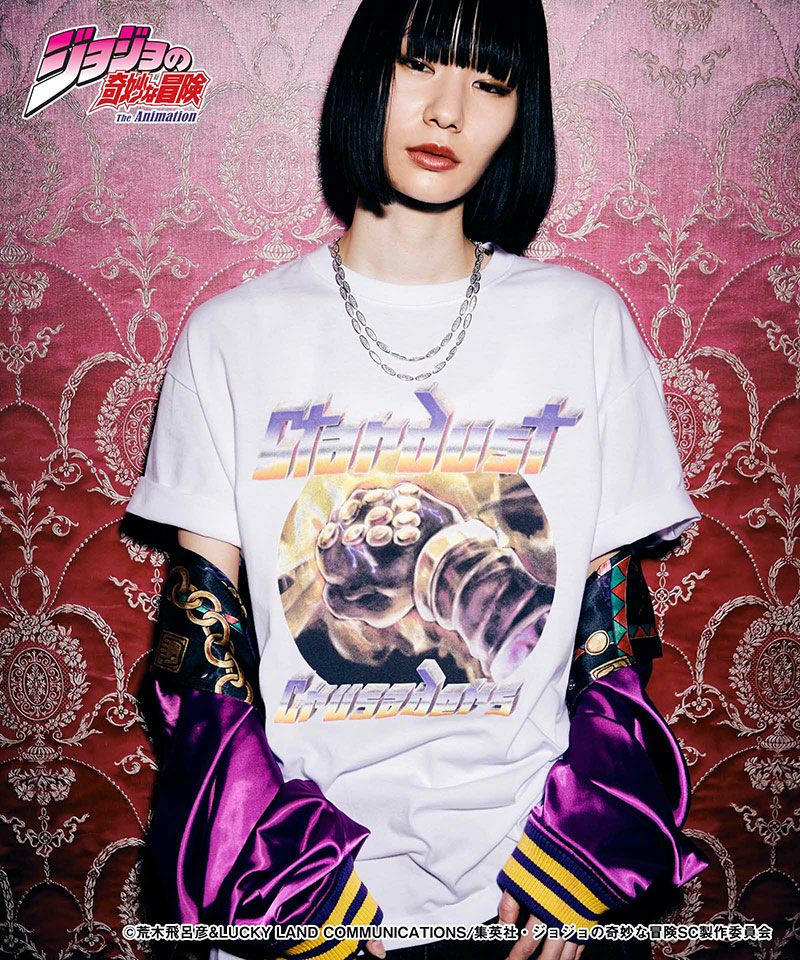 glamb(グラム)】Star Platinum T-shirts II スタープラチナTシャツII