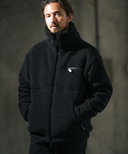 wjk ダブルジェイケイ high neck zip-up parka メンズ 24春夏