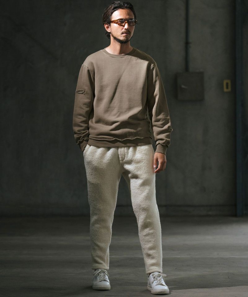 50%OFF【wjk reluxe】vintage like heavy sweat pullover スウェット