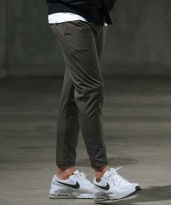 wjk reluxe 3Dcable quilt パンツ　サイズM wjk reluxe】back fleece bonding stretch nylon pants ナイロン
