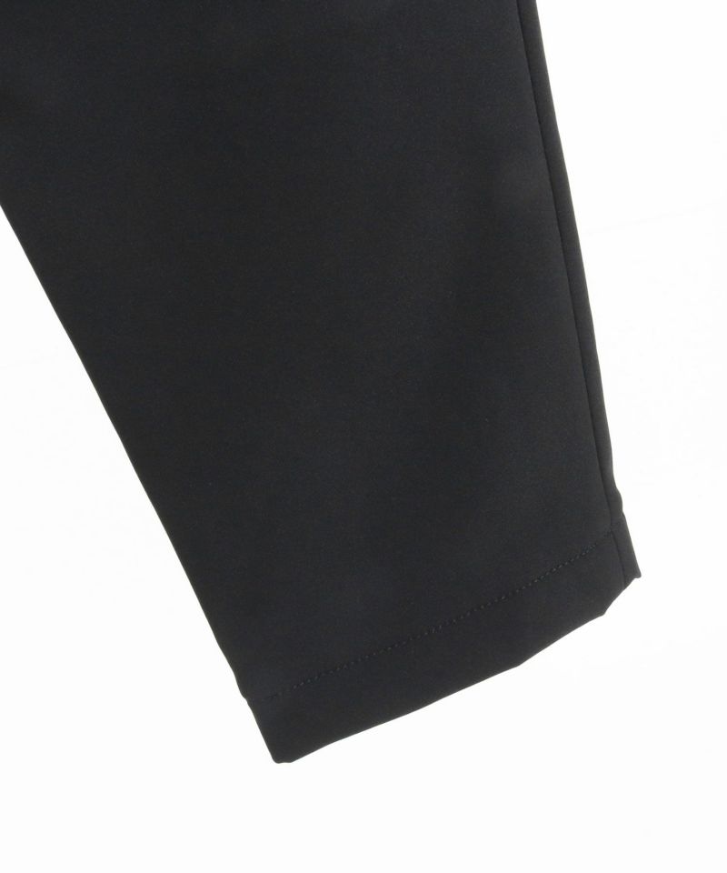 wjk reluxe】back fleece bonding stretch nylon pants ナイロン
