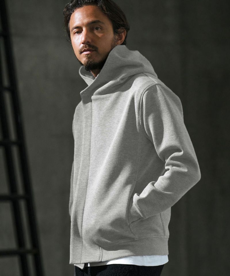wjk reluxe】double knit riders parka ライダースパーカー(WR