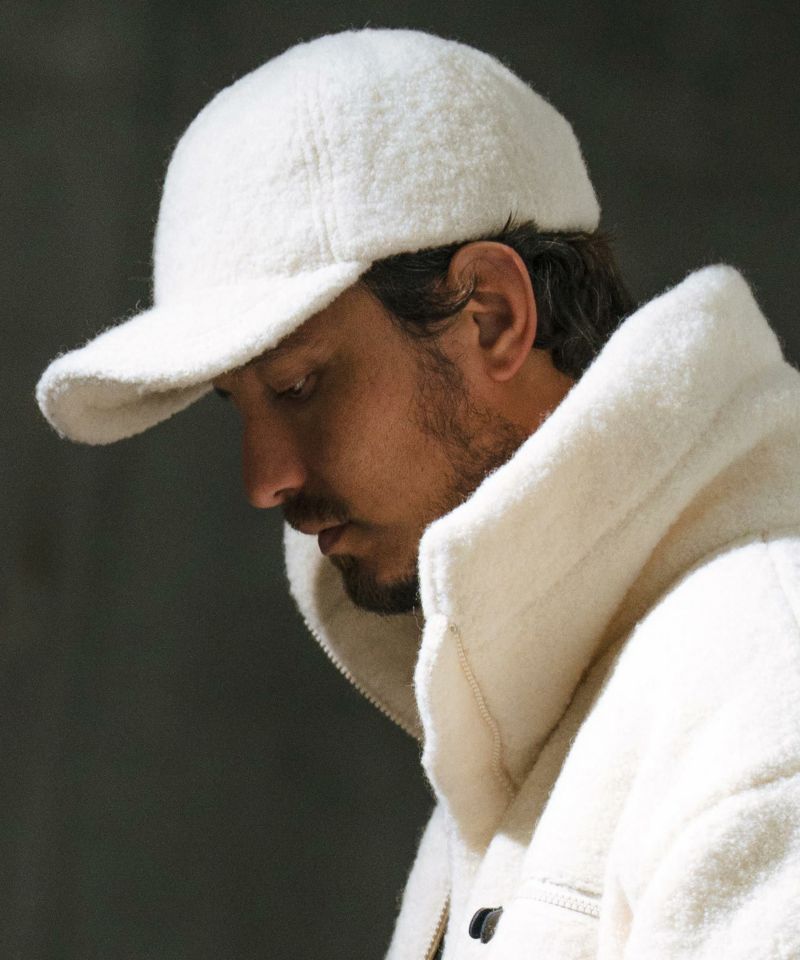 wjk reluxe】wool pile b.b cap キャップ(WR-242-1-028) | CAMBIO カンビオ