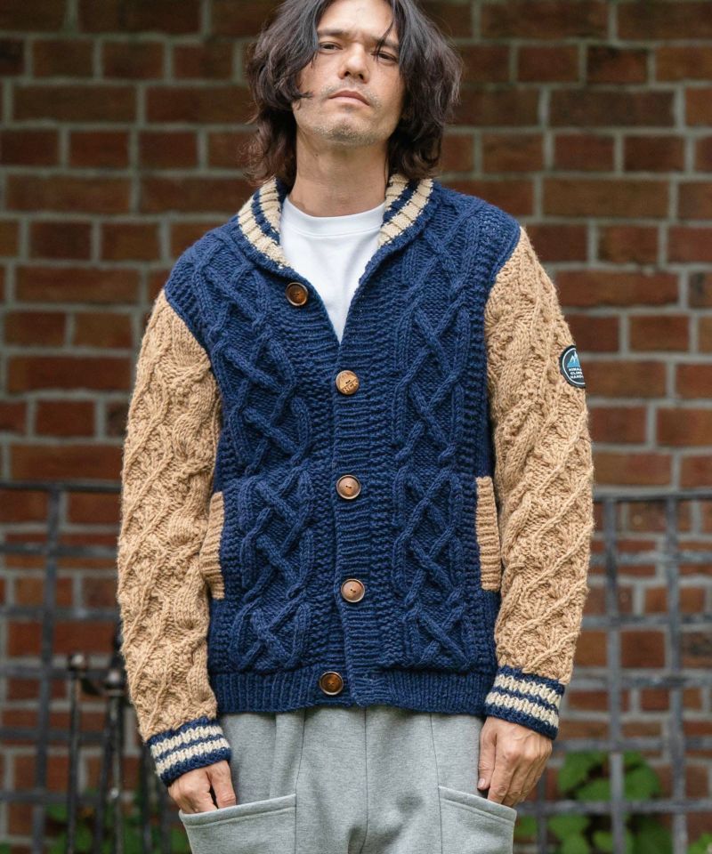 CAMBIO(カンビオ)】【HIMALAYAN CLIMBERS HAND-KNIT】手編み