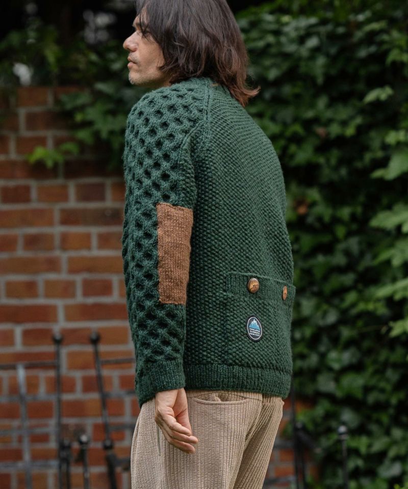 CAMBIO(カンビオ)】【HIMALAYAN CLIMBERS HAND-KNIT】手編み