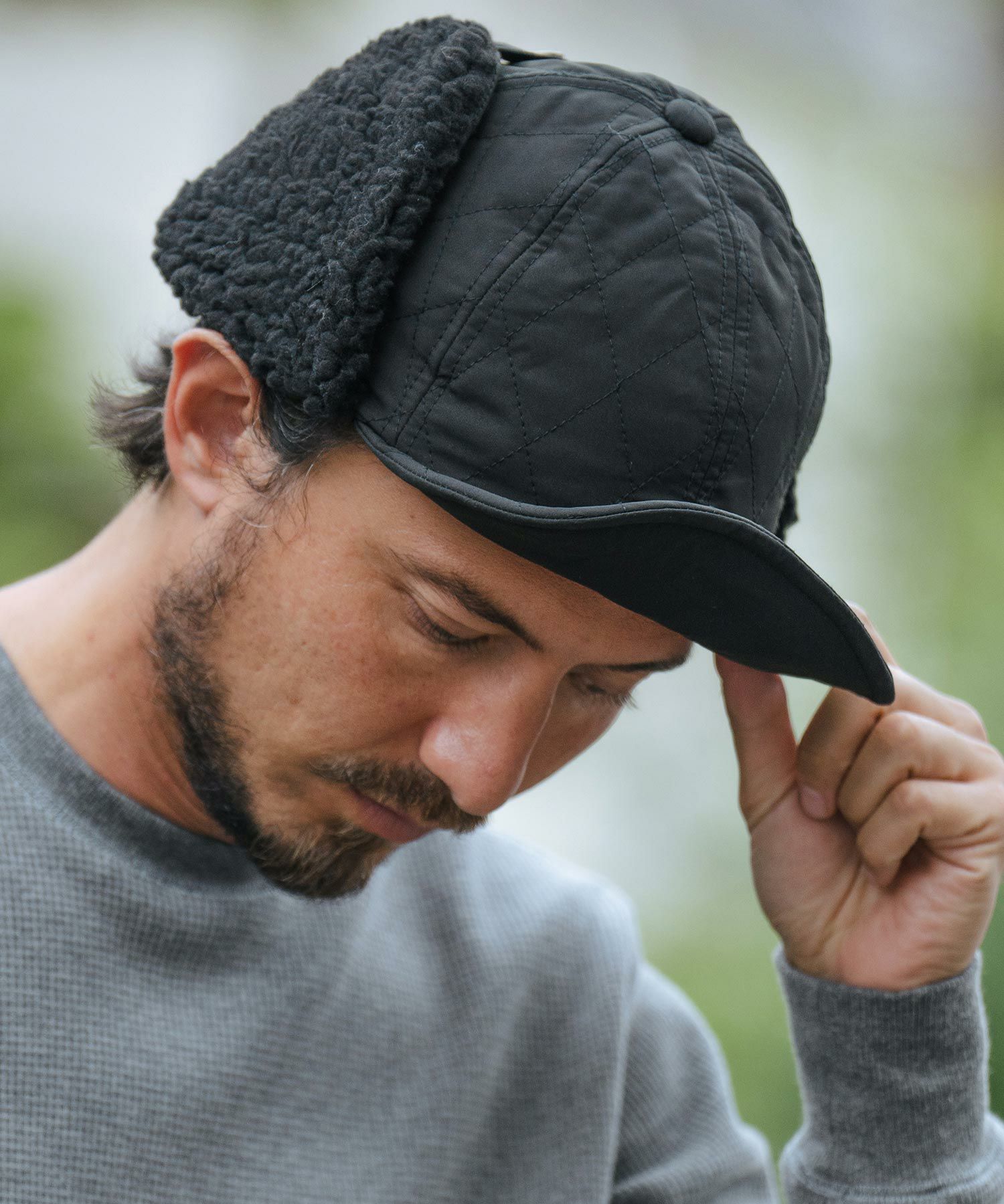 WAVE スイッチングキャップ 50%OFF【CAMBIO(カンビオ)】Quilting Flap Cap フラップキャップ(OP