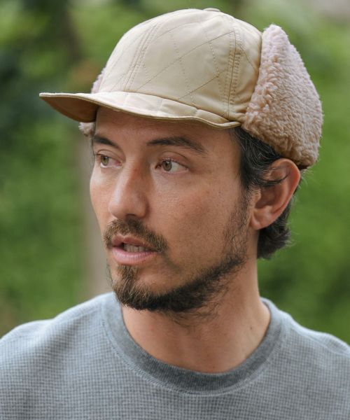 【CAMBIO(カンビオ)】Quilting Flap Cap フラップキャップ(OP-242-006)